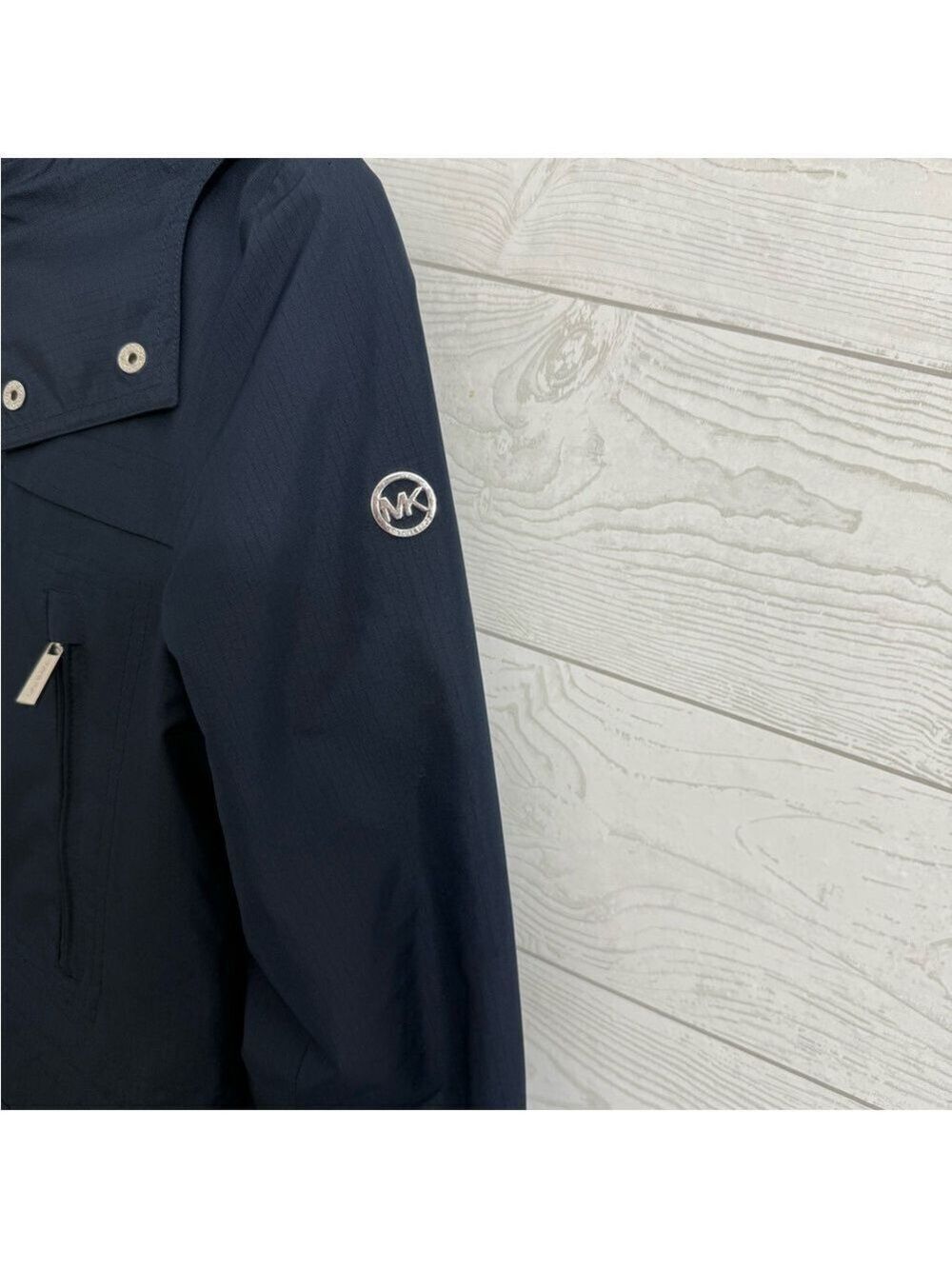 Michael Michael Kors Women’s Navy Blue Parka Raincoat Jacket. Size M - Picture 4 of 7